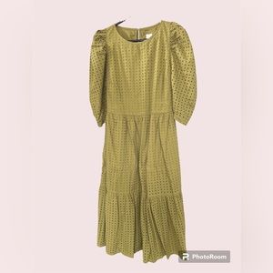 Women’s Elbow Sleeve Eyelet Dress by Target “A New Day”